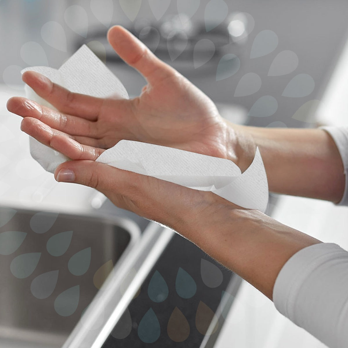 KLEENEX Compact Hand Towel White, 24 Packs - OzWashroom