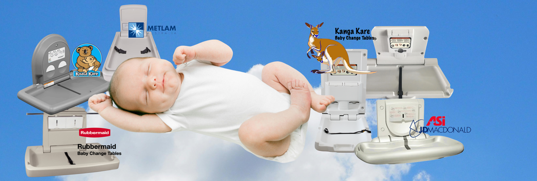 install baby change table