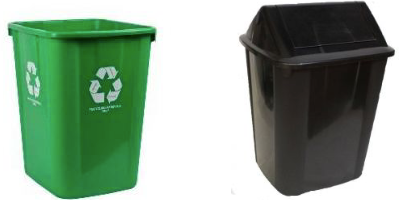 Waste Bin Plastic - OzWashroom