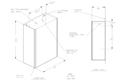 JD Macdonald Waste Bin 26L 10-0828 - OzWashroom