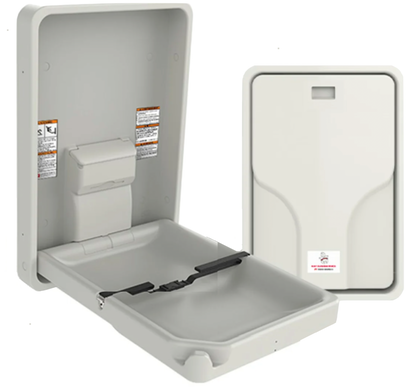 Asi JD Macdonald Baby Change Station  Vertical Surface Mount - OzWashroom