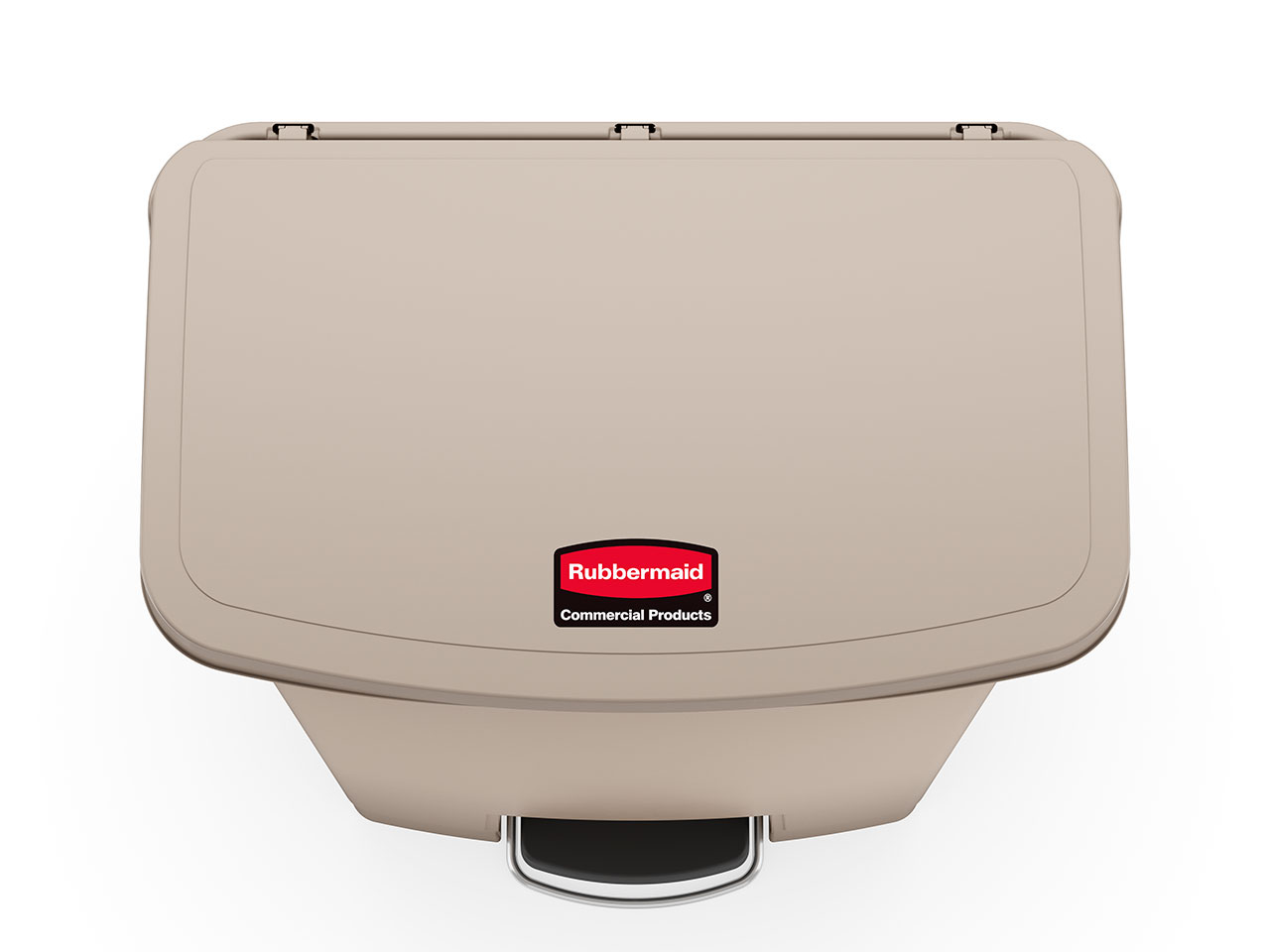 Rubbermaid  Streamline™ 50L Step-On Resin Front Step 1883458