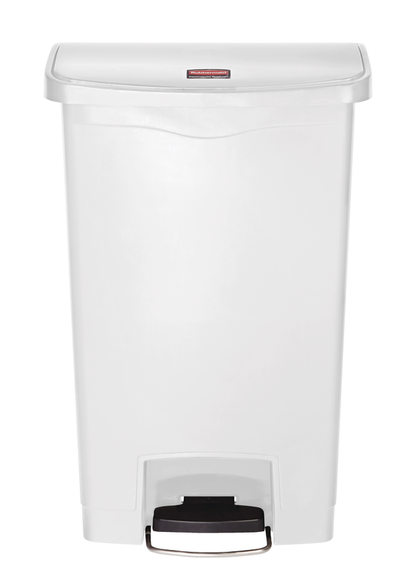 Rubbermaid  Streamline 50L Step-On Resin Front Step white