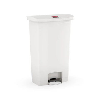 Rubbermaid 68L waste bin heavy duty  white