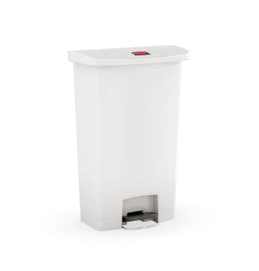 Rubbermaid Streamline™ 68L Step-On Resin Front Step WHITE
