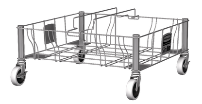 Slim Jim Double Stainless Steel Dolly - OzWashroom