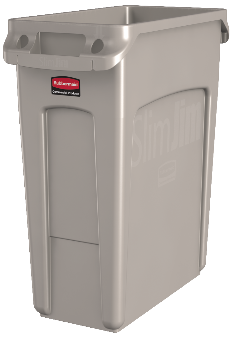 Rubbermaid Slim Jim Container, 61L - OzWashroom