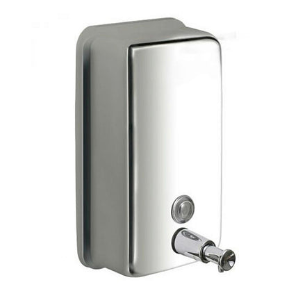 SDSS10 S'Steel Polished Finish Refillable,1L Capacity Lockable 