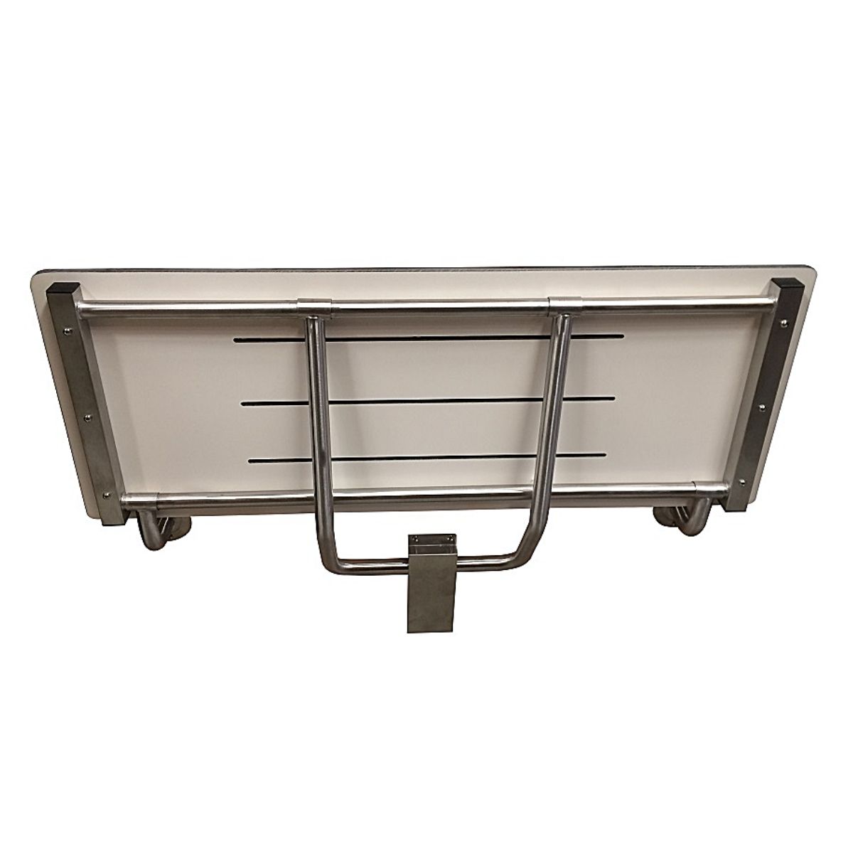 Metlam Accessible Long Folding Shower Seat - Phenolic - OzWashroom