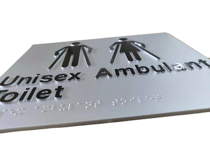 Unisex Ambulant Braille - OzWashroom