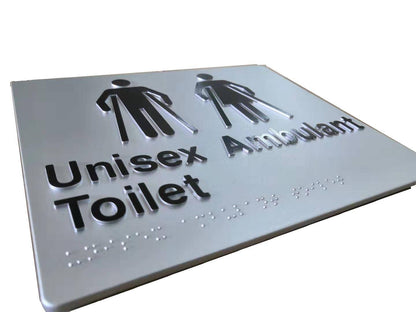 Unisex Ambulant Braille - OzWashroom