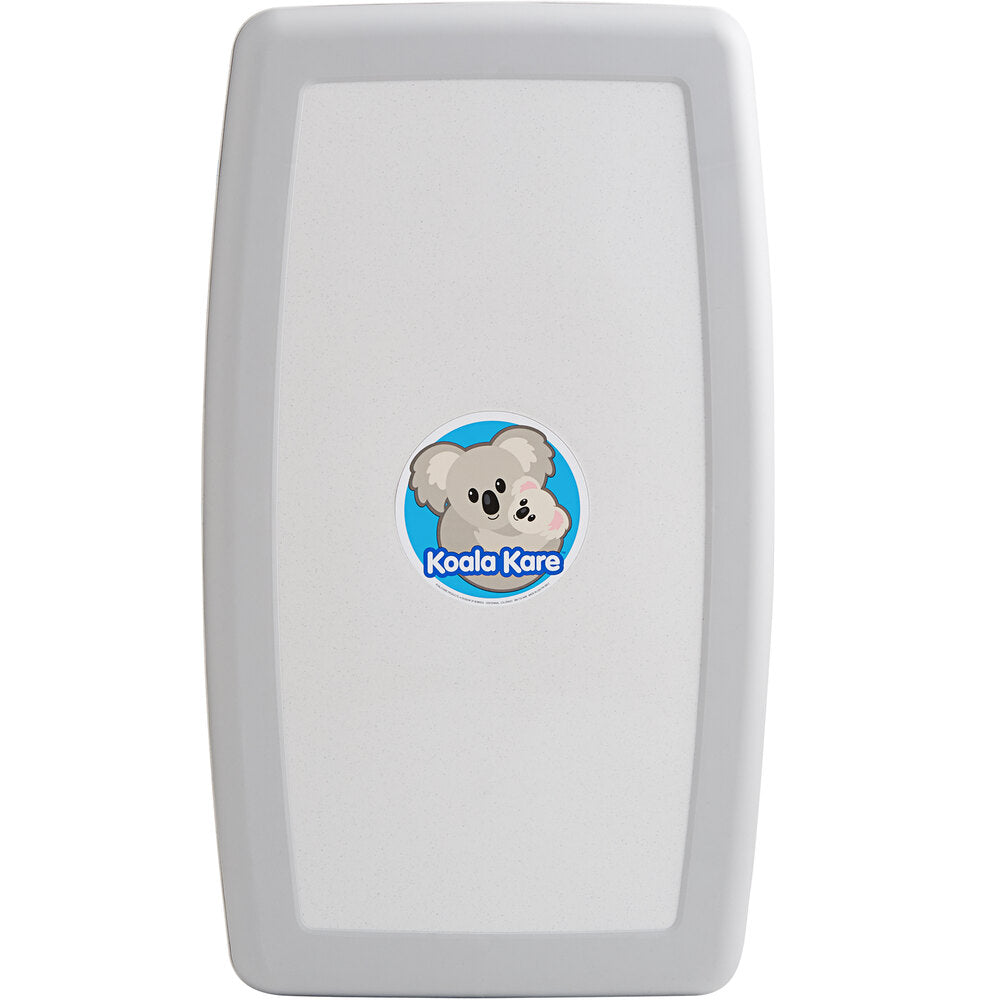 KoalaKare White Granite Vertical Wall Mount Baby Changing Station - OzWashroom