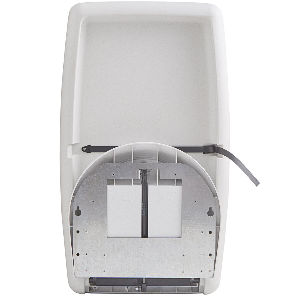 KoalaKare White Granite Vertical Wall Mount Baby Changing Station - OzWashroom