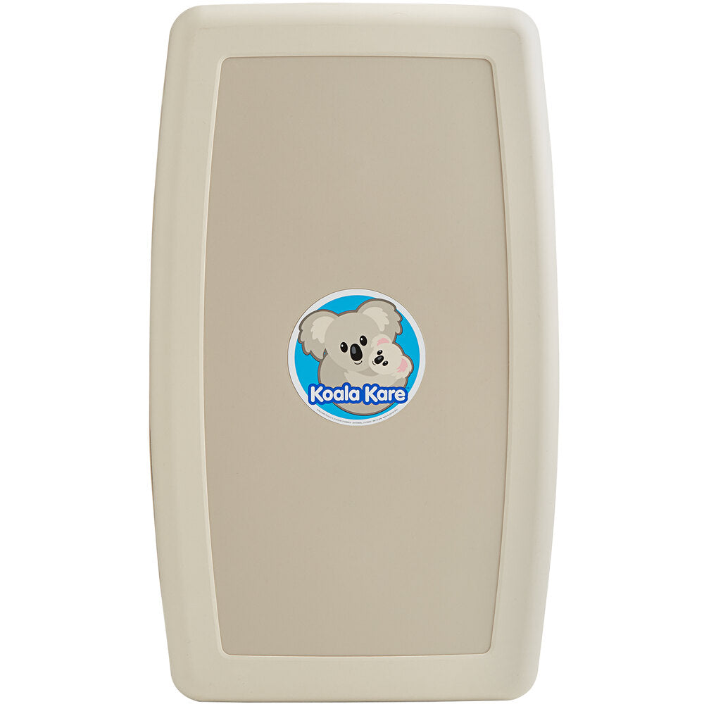 Koala Kare Beige Vertical Wall Mount Baby Changing Station - OzWashroom