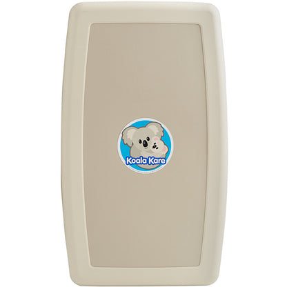 Koala Kare Beige Vertical Wall Mount Baby Changing Station - OzWashroom