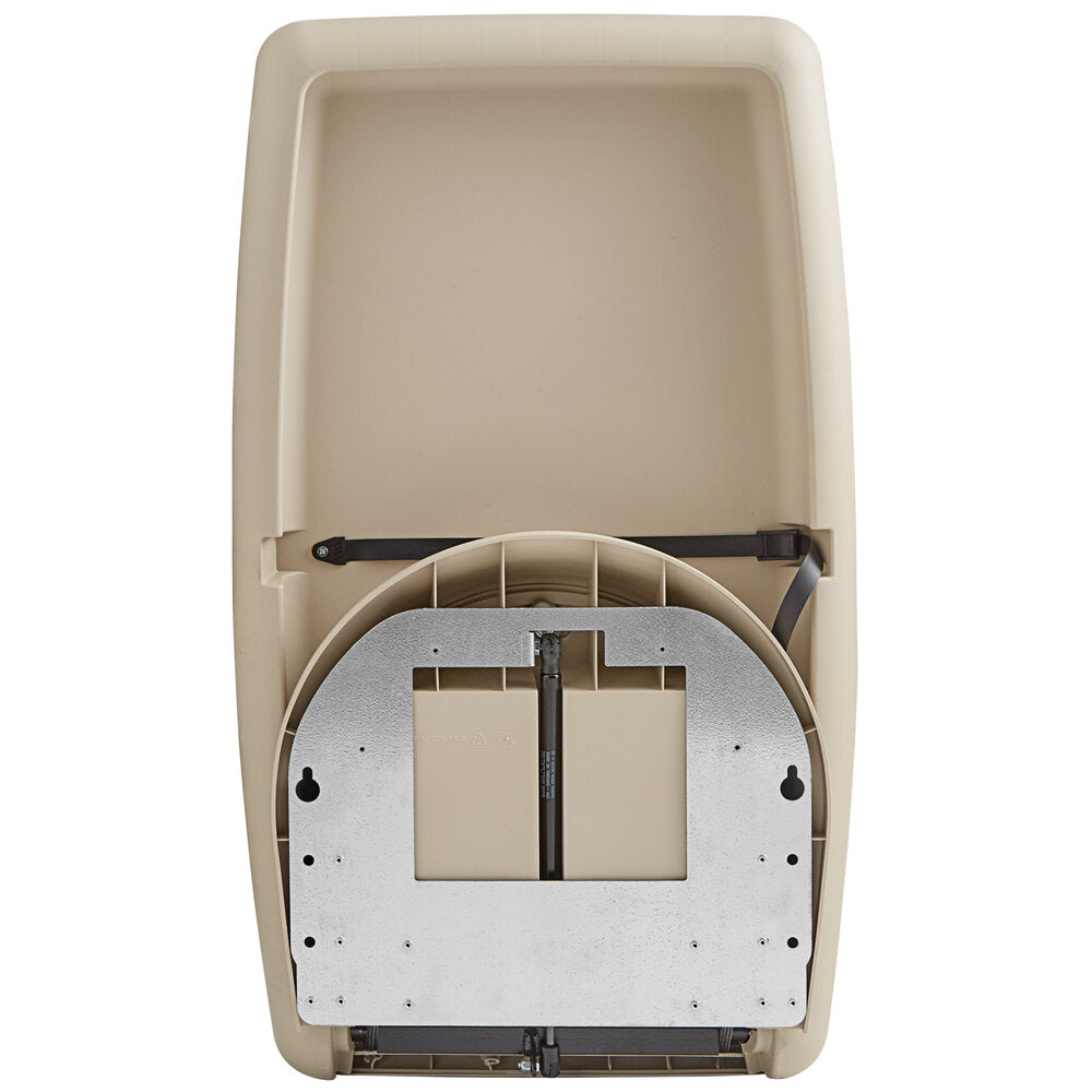 Koala Kare Beige Vertical Wall Mount Baby Changing Station - OzWashroom