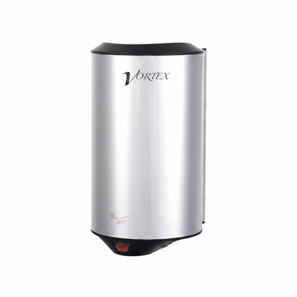Vortex Smart heater compact hand dryer polished stainless steel commercial hand dryer - VX2805P