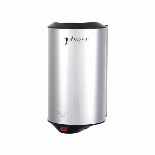Vortex Smart heater compact hand dryer polished stainless steel commercial hand dryer - VX2805P