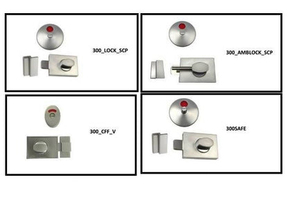 Metlam Surface Mounted Lock&Indicator Set 300-Series