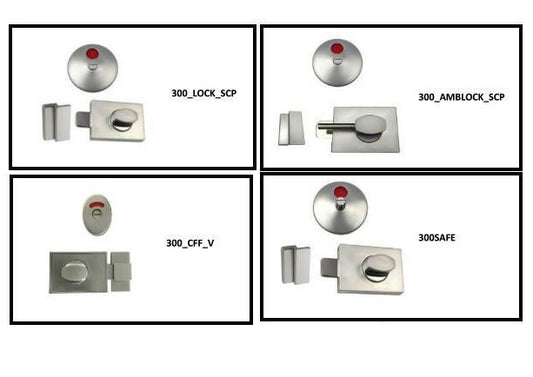 Metlam Surface Mounted Lock&Indicator Set 300-Series