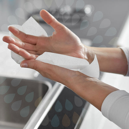 KLEENEX Compact Hand Towel White, 24 Packs - OzWashroom