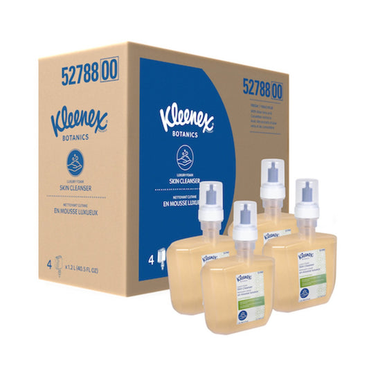 Kleenex Botanics Luxury Foam Skin Cleanser 4 Cartridges - OzWashroom