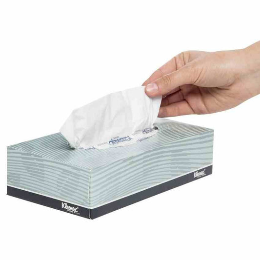 KLEENEX(R) Facial Tissue 2 Ply, 48 Boxes/Case, 100 Tissues/Box