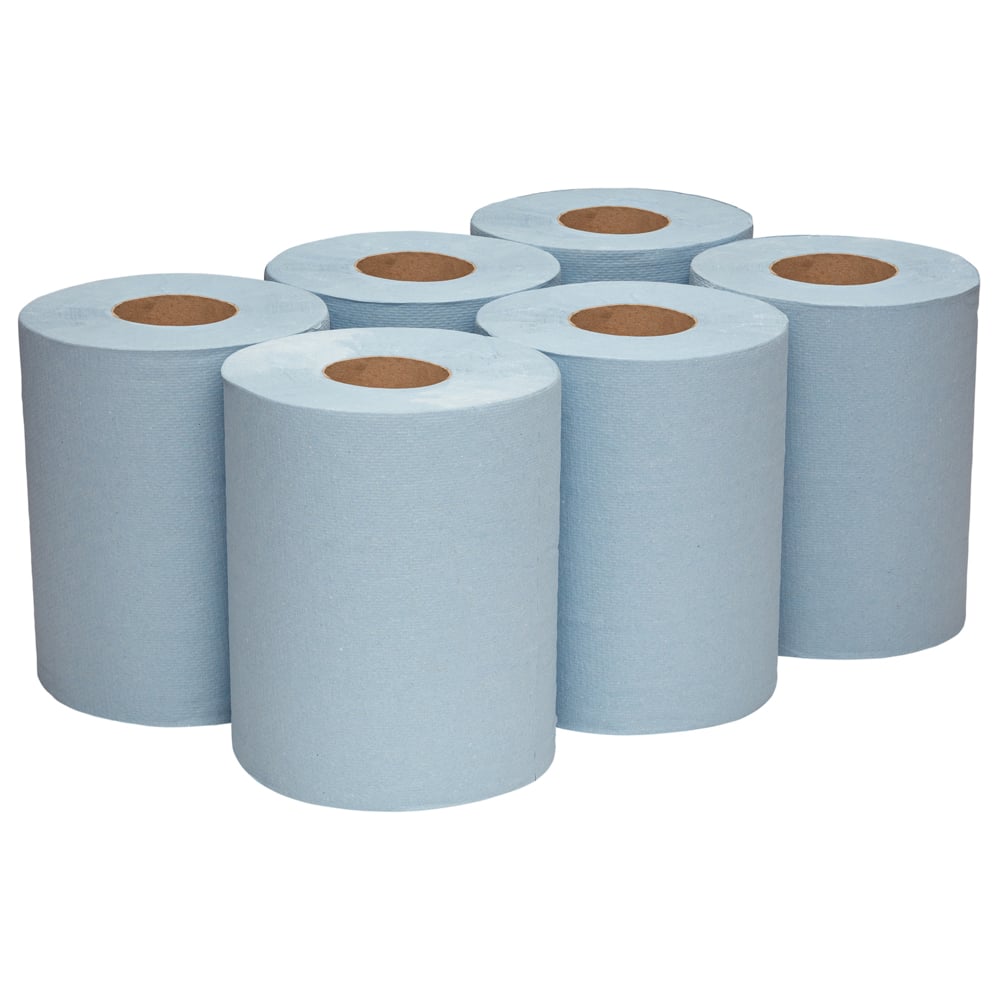 WYPALL® L10 Centrefeed Reinforced Blue Wipers