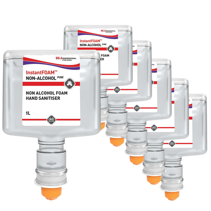 Non-Alcohol PURE Foam Hand Sanitiser Pack of 6