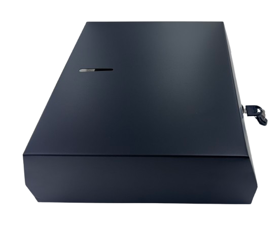 Black Powder Coated Stain Stainless Slim Paper Towel Dispenser