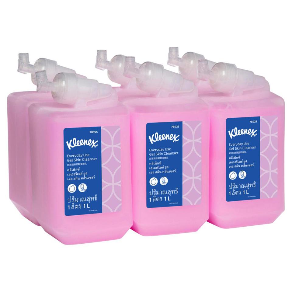 Kleenex Liquid Soap Handwash, 6 Cartridges, 78925 Replaces 6333