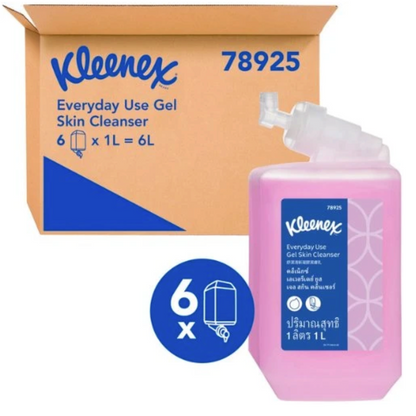 Kleenex Liquid Soap Handwash, 6 Cartridges, 78925 Replaces 6333