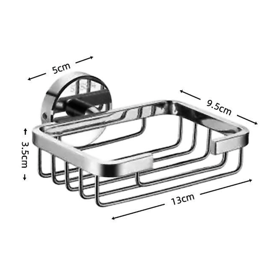 Soap Dish stainless steel Mirror finish wire net