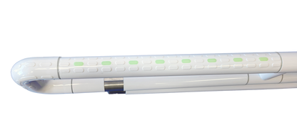 Antislip Powder Coated White Drop Down with Leg Grab Rail GDD-02DE