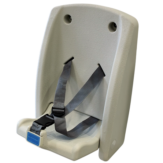 Wall Mount Foldable Safety Baby Seat/Chair Adjustable Strap