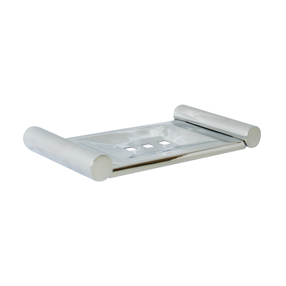 Metlam Lawson Soap Dish in Polished Stainless Steel - OzWashroom