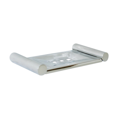 Metlam Lawson Soap Dish in Polished Stainless Steel - OzWashroom