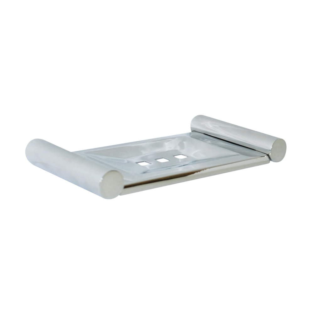 Metlam Lawson Soap Dish in Polished Stainless Steel - OzWashroom