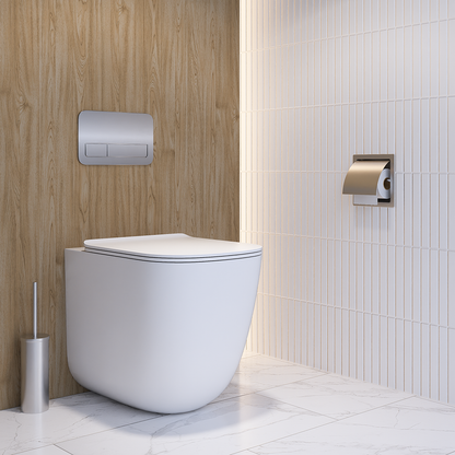 Recessed Single Toilet Roll Holder