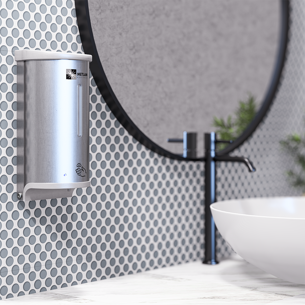 Metlam S'Steel Automatic Soap dispenser Replaces ML_950SD_SS