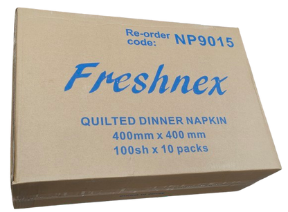 White Paper Napkin 10 Packs, 100 Per Pack High Absorbance - OzWashroom