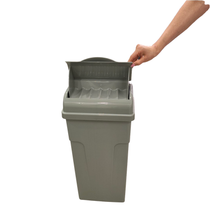 Ozwashroom 23L Sanitary Bin/Nappy Bin Side opening
