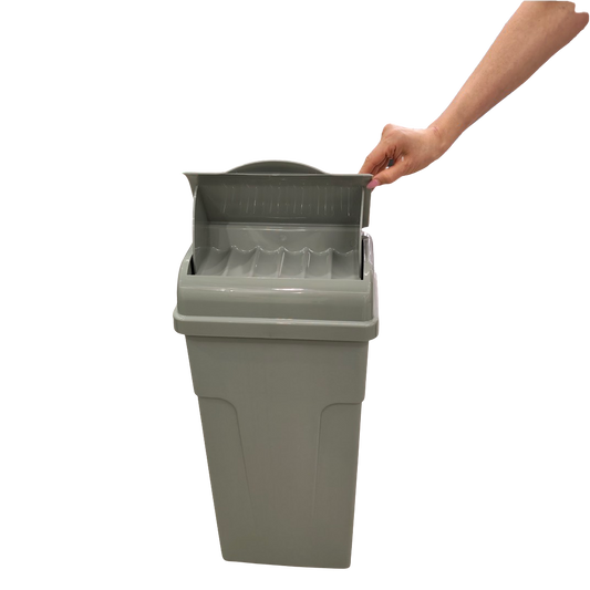 Ozwashroom 23L Sanitary Bin/Nappy Bin Side opening