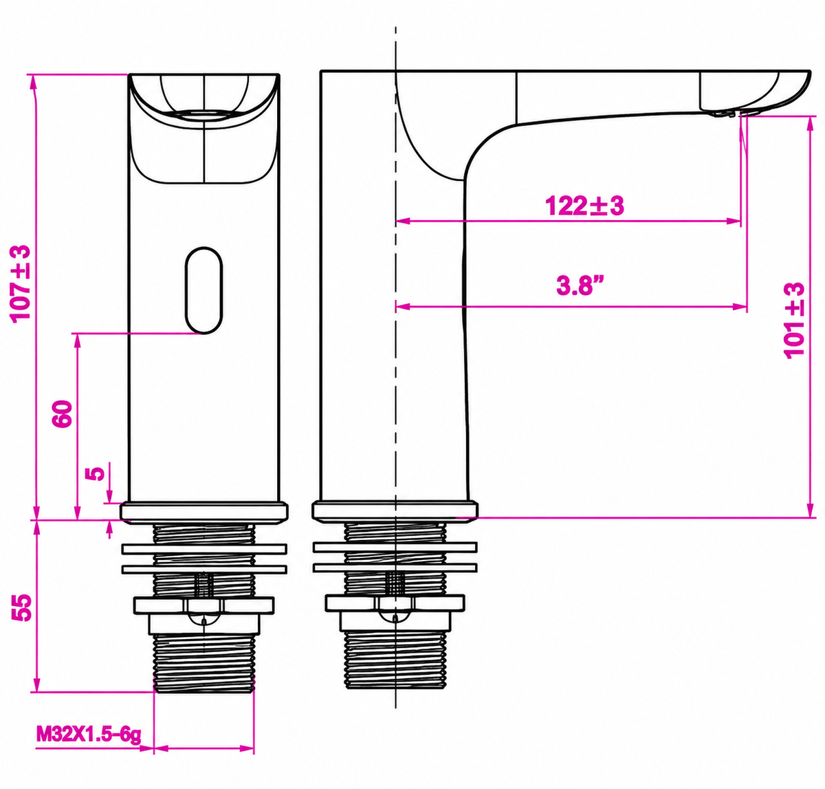 Frascio Sensor Water Tap, Stylish, modern, Easy Install