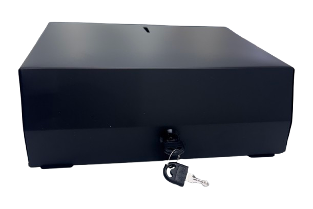 Black Powder Coated Stain Stainless Slim Paper Towel Dispenser