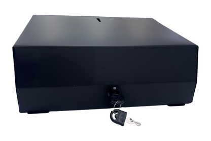 Black Powder Coated Stain Stainless Slim Paper Towel Dispenser