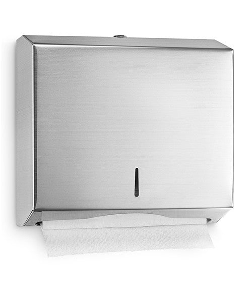 Stainless Steel Slim Paper Towel Dispenser - OzWashroom