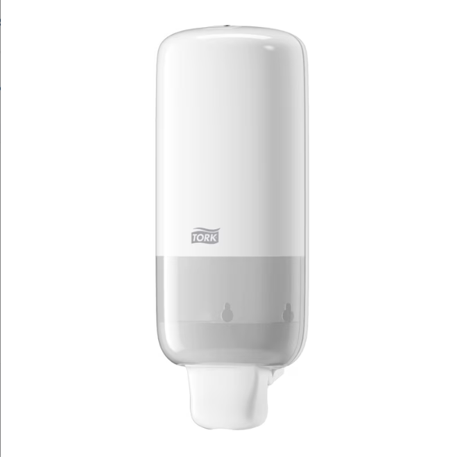 S4 Elevation Skincare Soap & Sanitiser Dispenser White Plastic 564500