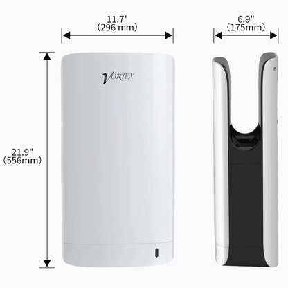 Vortex Jet Hand Dryer ultra slim hand dryer