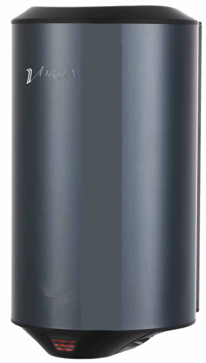 Vortex Smart heater compact hand dryer Matte Black stainless steel commercial hand dryer - VX2805k